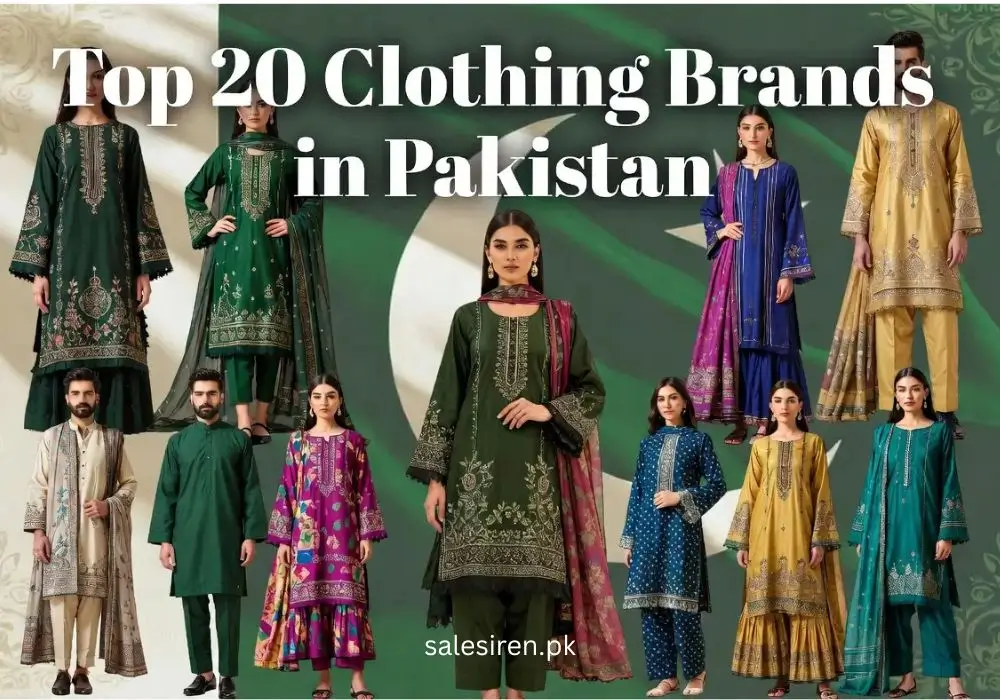Top 20 clothing brands in Pakistan