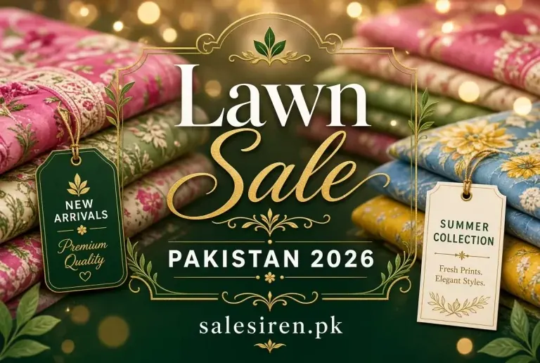 Lawn sale Pakistan 2026 comparison of 19 brands and their real measured discounts