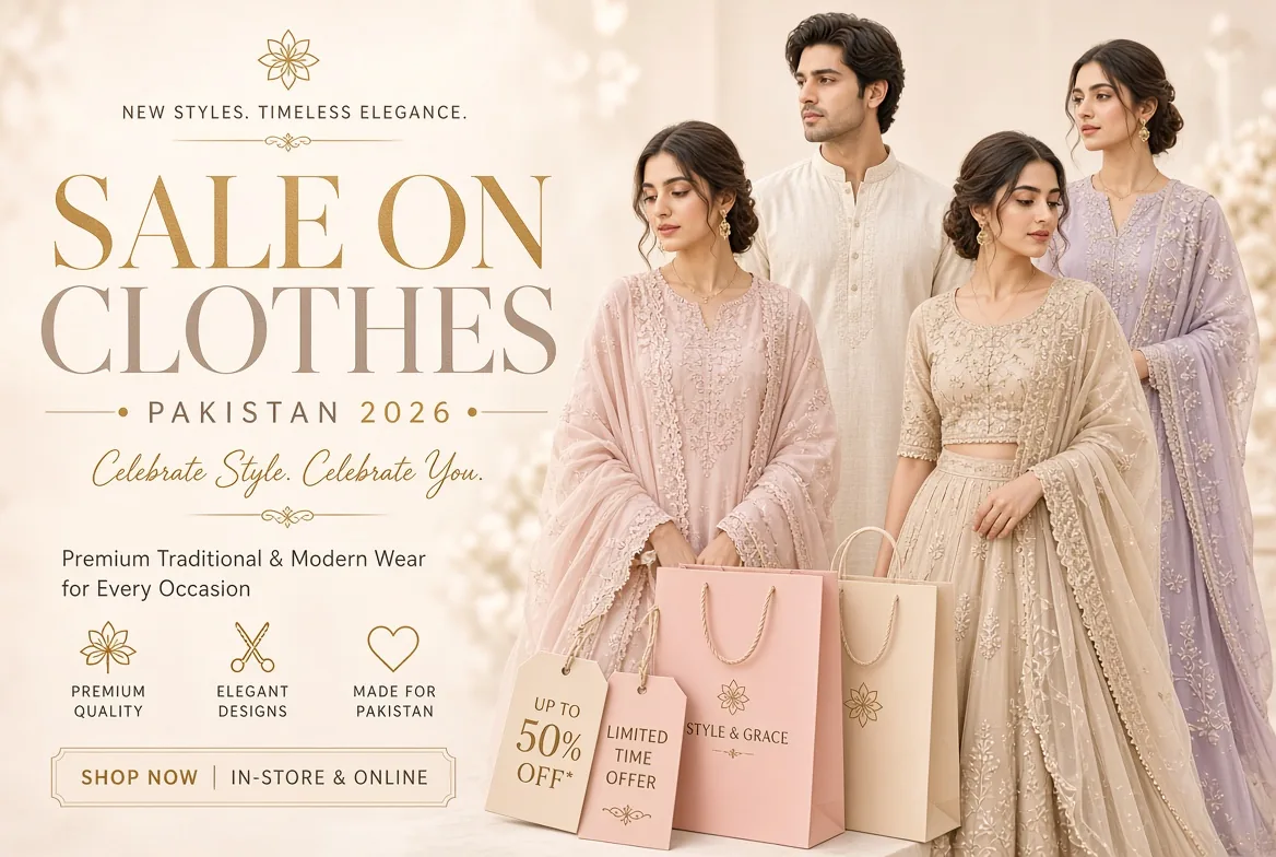 Sale on clothes in Pakistan 2026 measured across 19 brands and 22,131 items