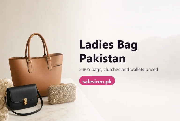 Ladies Bag Pakistan 2026: 3,805 Handbags, Clutches and Wallets Priced, and Whose Sale Is Real