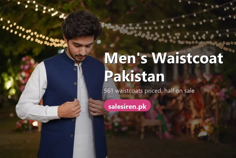 Mens waistcoat Pakistan guide: waistcoats in navy, black, brown and jamawar worn over a white kameez shalwar